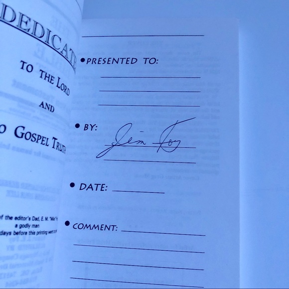 THE BRIEFER BIBLE DIGEST By J. E. Foy Editor Autographed Copy NEW Vintage Book - Picture 4 of 16